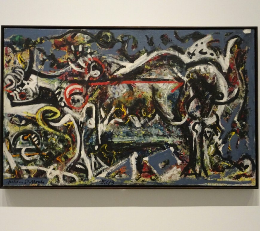 "The She-Wolf, (La Louve)" - Jackson Pollock, 1943
